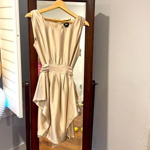 Champagne color dress